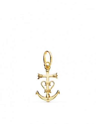 9K CRUZ DE LA CAMARGA ORO AMARILLO....