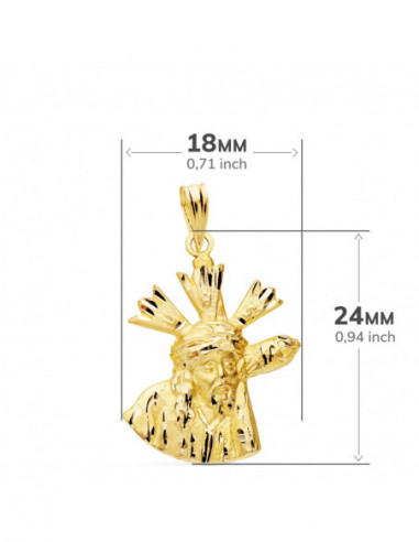 9K CRISTO DEL GRAN PODER SILUETA...