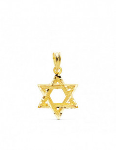 18K COLGANTE ESTRELLA DE... 2