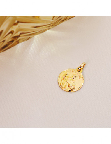 18K MEDALLA ORO AMARILLO SAN VICENTE...