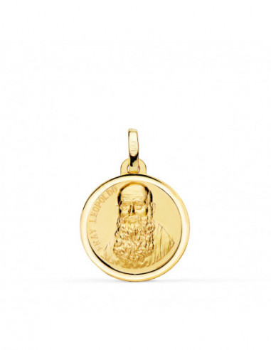 18K MEDALLA ORO AMARILLO FRAY...