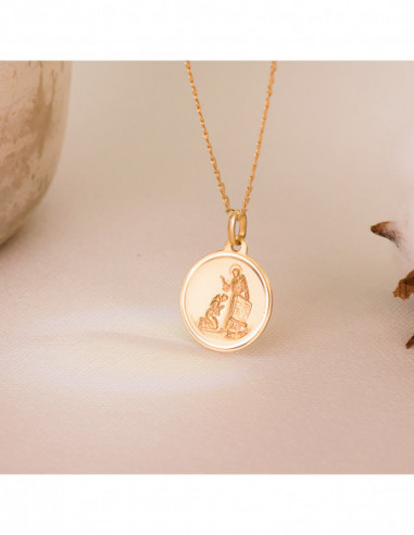 18K MEDALLA ORO AMARILLO BENDICION DE...