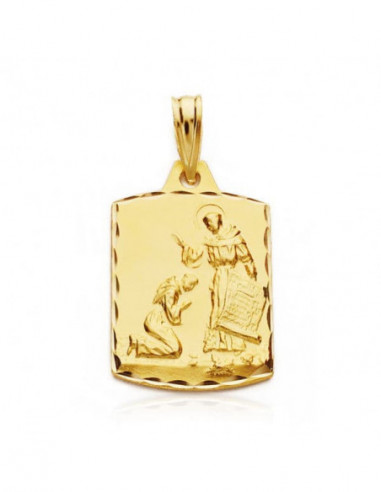 18K MEDALLA BENDICION DE SAN...