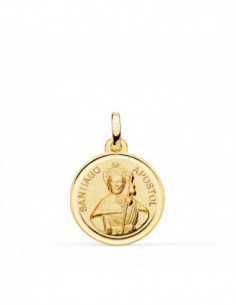 18K MEDALLA SANTIAGO... 2