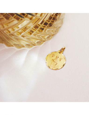 18K MEDALLA ORO AMARILLO VIRGEN DE...