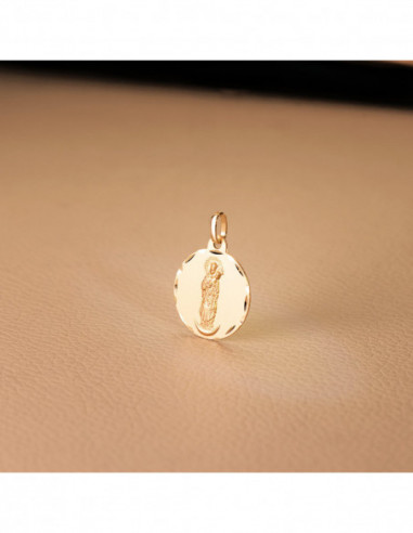 18K MEDALLA ORO AMARILLO VIRGEN DE LA...