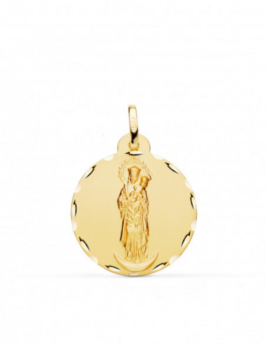18K MEDALLA VIRGEN DE LA ALMUDENA...