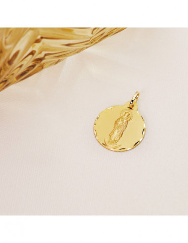 18K MEDALLA VIRGEN DE LA ALMUDENA...