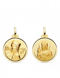 18K ESCAPULARIO VIRGEN... 2