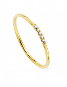 18K SORTIJA ORO AMARILLO 5... 2