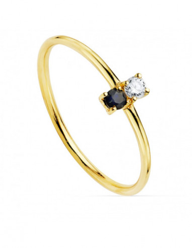 18K SORTIJA ORO AMARILLO DIAMANTE...