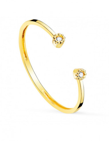 18K SORTIJA ORO AMARILLO DIAMANTES...