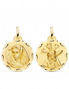 18K ESCAPULARIO VIRGEN... 2