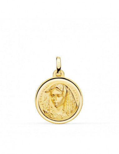 18K MEDALLA ORO AMARILLO VIRGEN...
