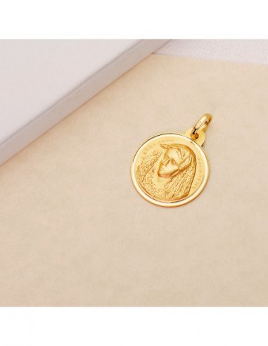 18K MEDALLA ORO AMARILLO VIRGEN...