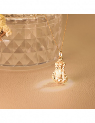 18K MEDALLA ORO AMARILLO VIRGEN DEL...