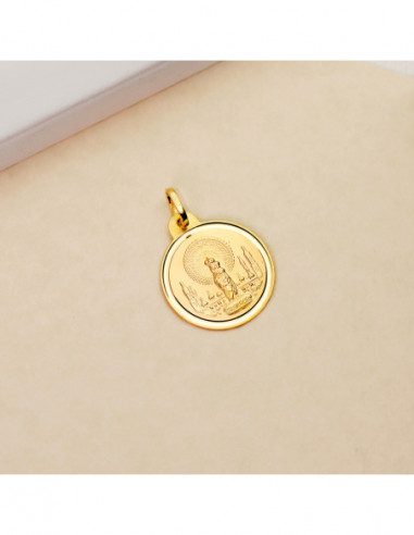 18K MEDALLA ORO AMARILLO VIRGEN DEL...