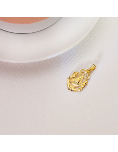 18K MEDALLA VIRGEN DE LA CABEZA...