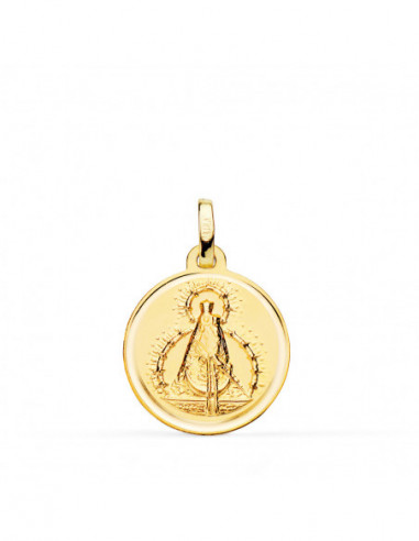 18K MEDALLA ORO AMARILLO VIRGEN DE LA...