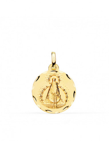 18K MEDALLA ORO AMARILLO VIRGEN DE LA...
