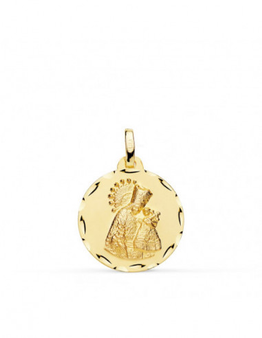 18K MEDALLA VIRGEN DE LOS...
