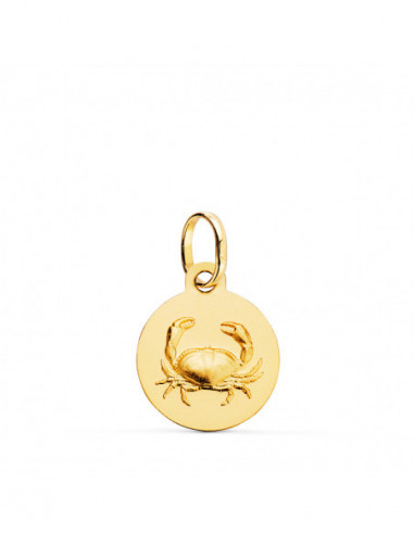 18K MEDALLA HOROSCOPO ORO AMARILLO...