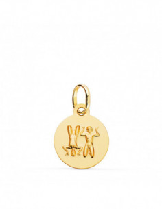 18K MEDALLA HOROSCOPO ORO... 2
