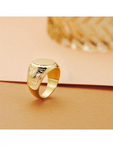 18K SELLO CABALLERO ORO AMARILLO...