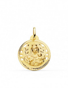 18K MEDALLA VIRGEN DEL... 2