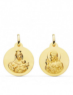 18K ESCAPULARIO LISO VIRGEN... 2