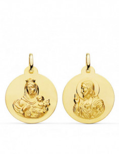 18K ESCAPULARIO LISO VIRGEN... 2