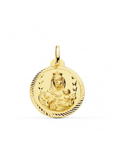 18K ESCAPULARIO HELICE VIRGEN DEL...