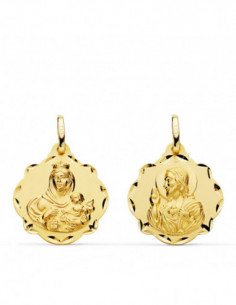 18K ESCAPULARIO VIRGEN DEL... 2