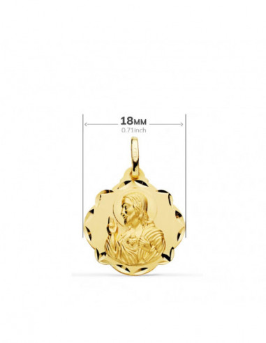 ESCPULARIO VIRGEN DEL CARMEN CORAZON...