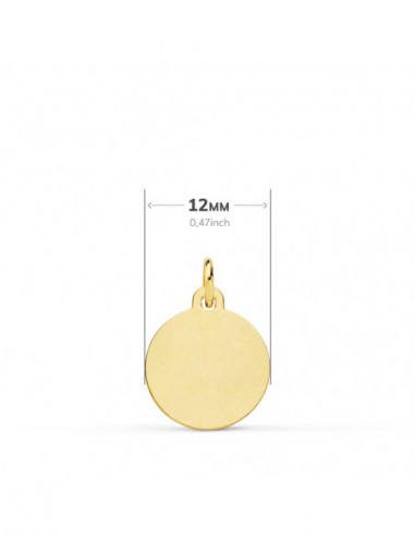 18K MEDALLA CRISTO SAGRADO CORAZON...