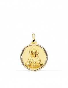 18K MEDALLA CRISTO SAGRADO... 2