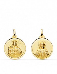 18K ESCAPULARIO VIRGEN DEL... 2