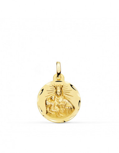 18K ESCAPULARIO CORAZON DE JESUS Y...