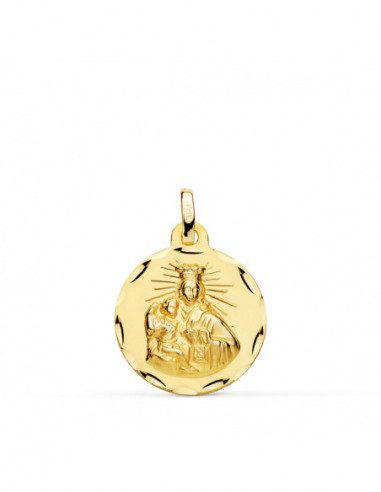18K ESCAPULARIO CORAZON DE JESUS Y...