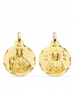 18K ESCAPULARIO CORAZON DE... 2