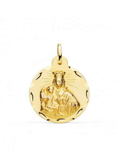 18K ESCAPULARIO CORAZON DE JESUS Y...