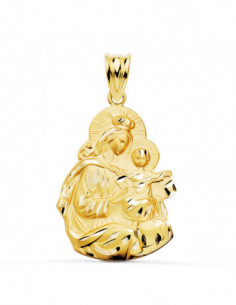 18K MEDALLA VIRGEN DEL... 2
