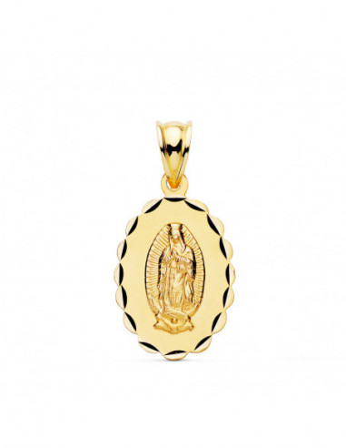 18K MEDALLA VIRGEN DE GUADALUPE TALLA...
