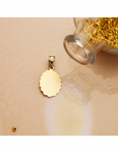 18K MEDALLA VIRGEN DE GUADALUPE TALLA...