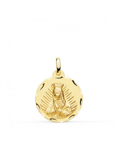 18K MEDALLA ORO AMARILLO VIRGEN DE...
