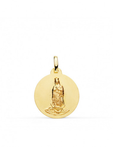 18K MEDALLA ORO AMARILLO VIRGEN DE...