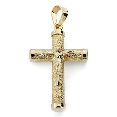 9K CRUZ ORO AMARILLO CRISTO...