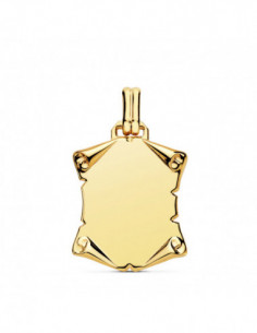 18K CHAPA PERGAMINO LISO... 2