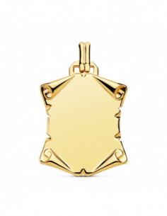 18K CHAPA PERGAMINO LISO... 2