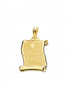 18K CHAPA PERGAMINO BRILLO... 2